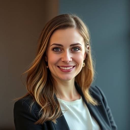 Professionele foto van Anya Petrova, oprichter en strategisch directeur